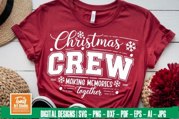 Review: Christmas Crew SVG PNG for Embroidery