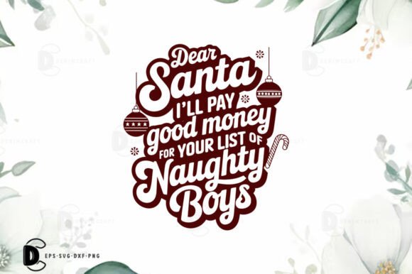 Review: Christmas Santa Quote SVG PNG for Holiday Embroidery