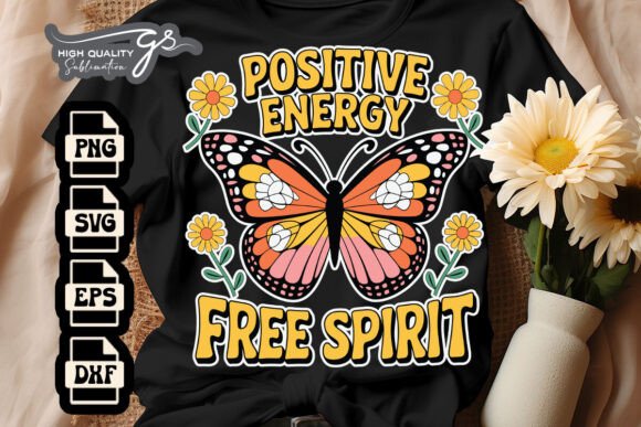 Review: Positive Energy Free Spirit Quote SVG for Embroidery