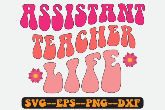 Reviewing Teacher Assistant Life Quote Retro SVG