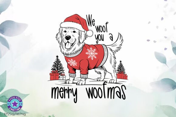 Reviewing the Christmas Dog Quote SVG for Embroidery