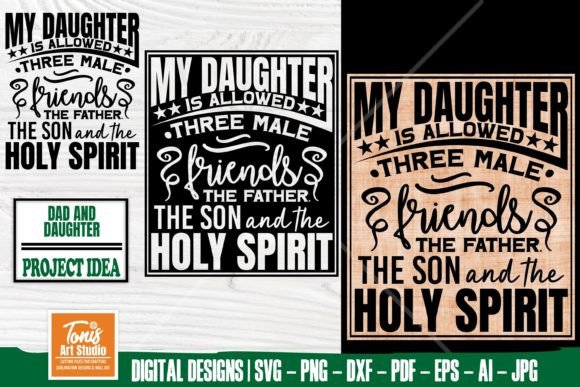 Reviewing the Dad and Daughter SVG for Embroidery