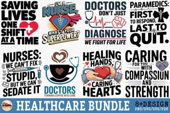Reviewing the Healthcare Nursing Doctor Quotes Bundle